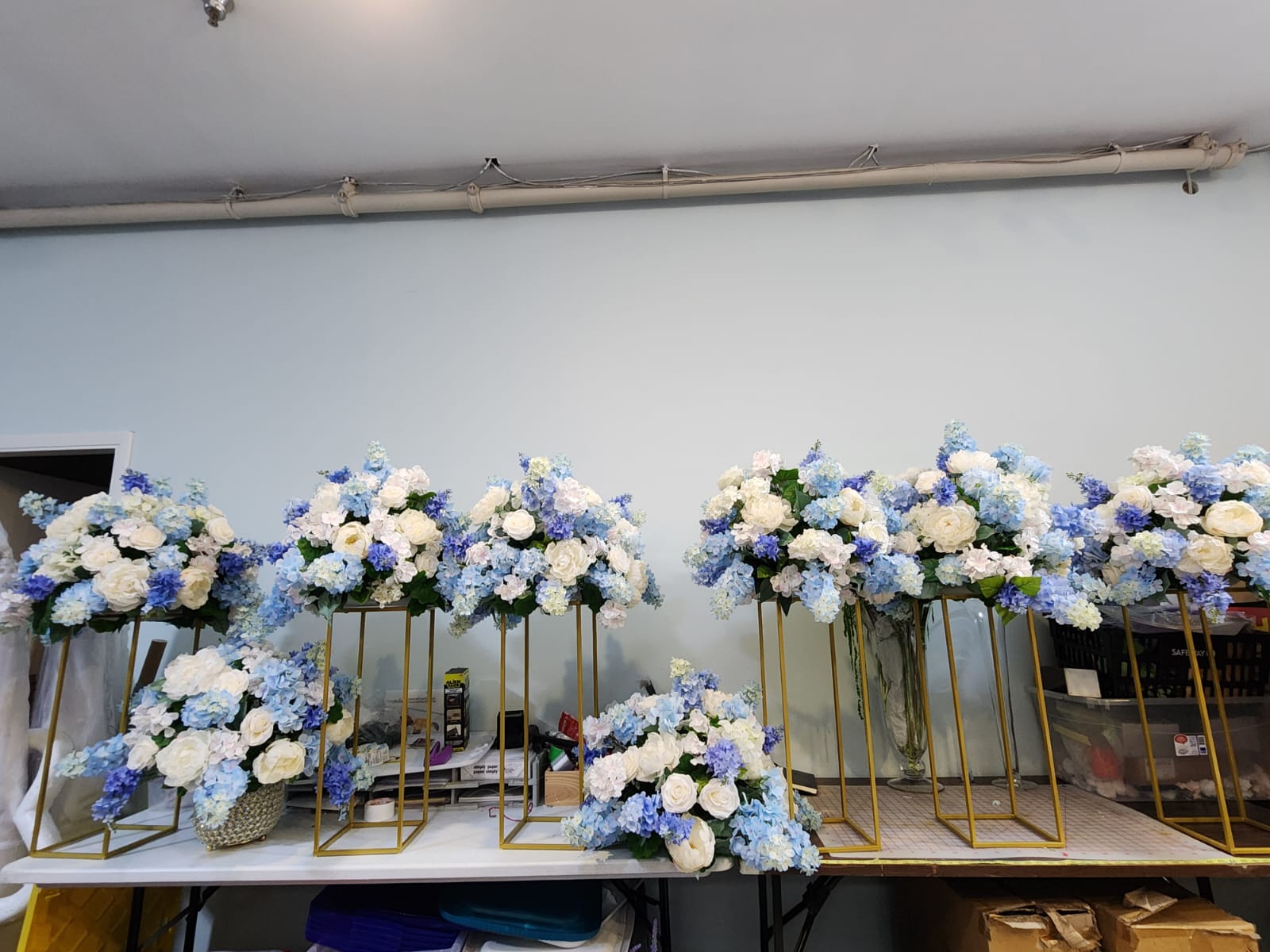 Behind the Scene of T&N’s Mamma Mia-Inspired Wedding: Custom Floral Arrangements